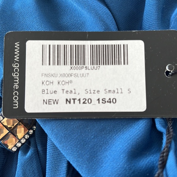 Koh Koh NWT wedding/prom kaftan v-neck dress - Picture 7 of 7